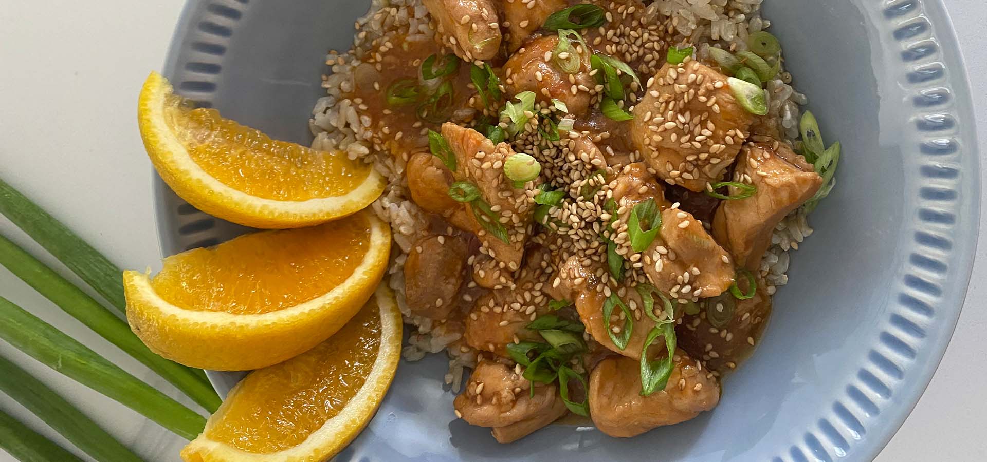 Reduced Sugar Orange Chicken
