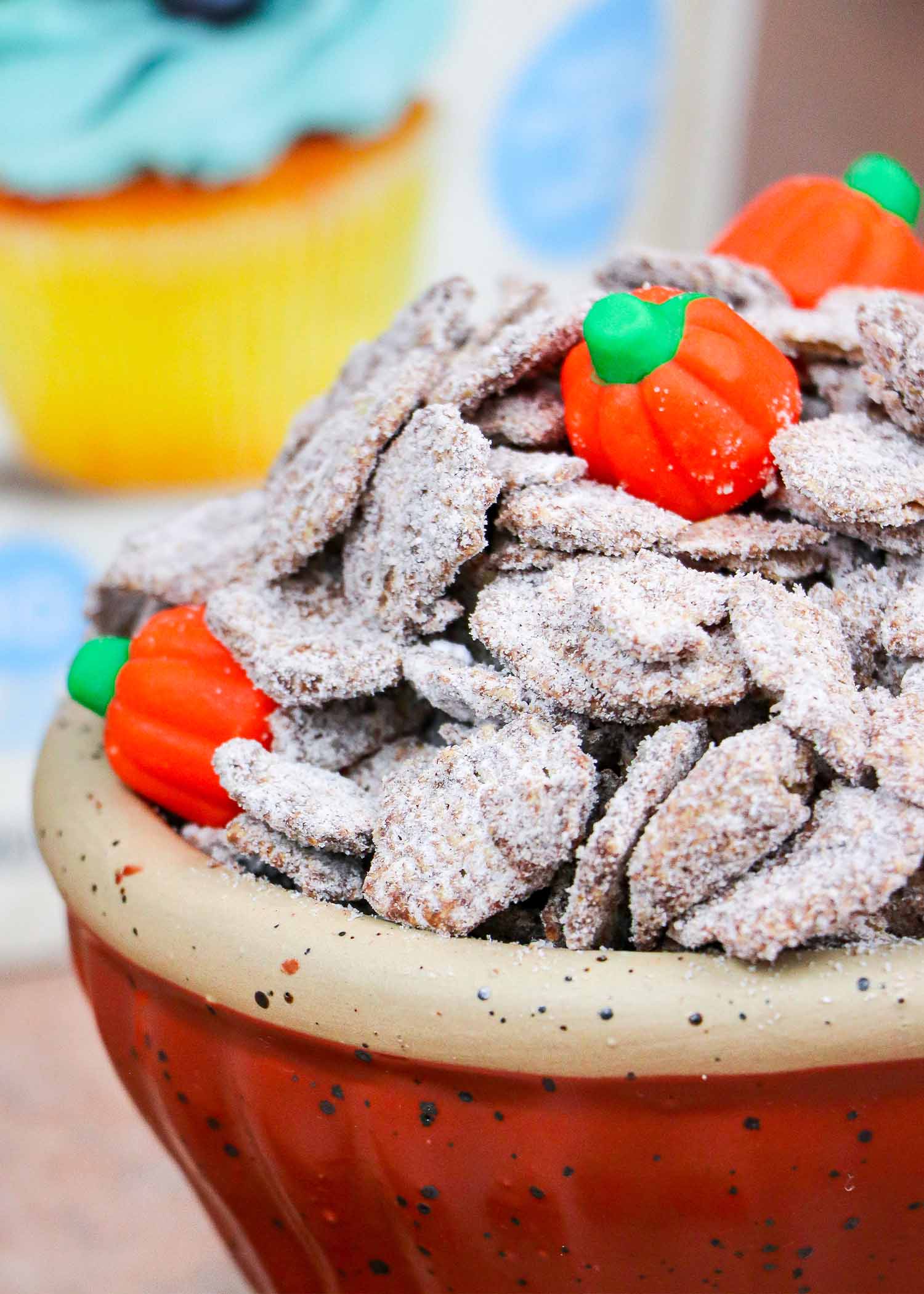 Keto Pumpkin SPice Muddy Buddies Recipe