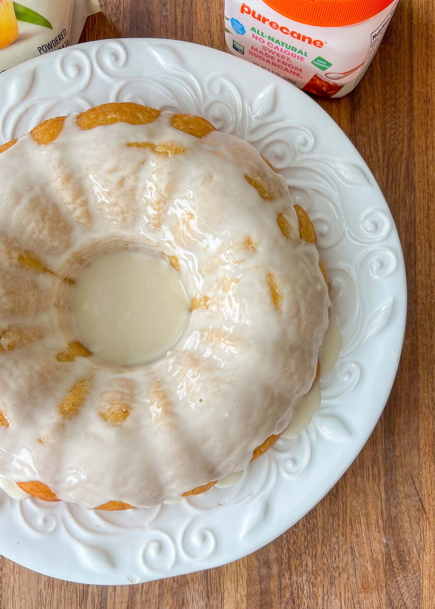 Low Sugar Recipe for Lemon Bundt Cake