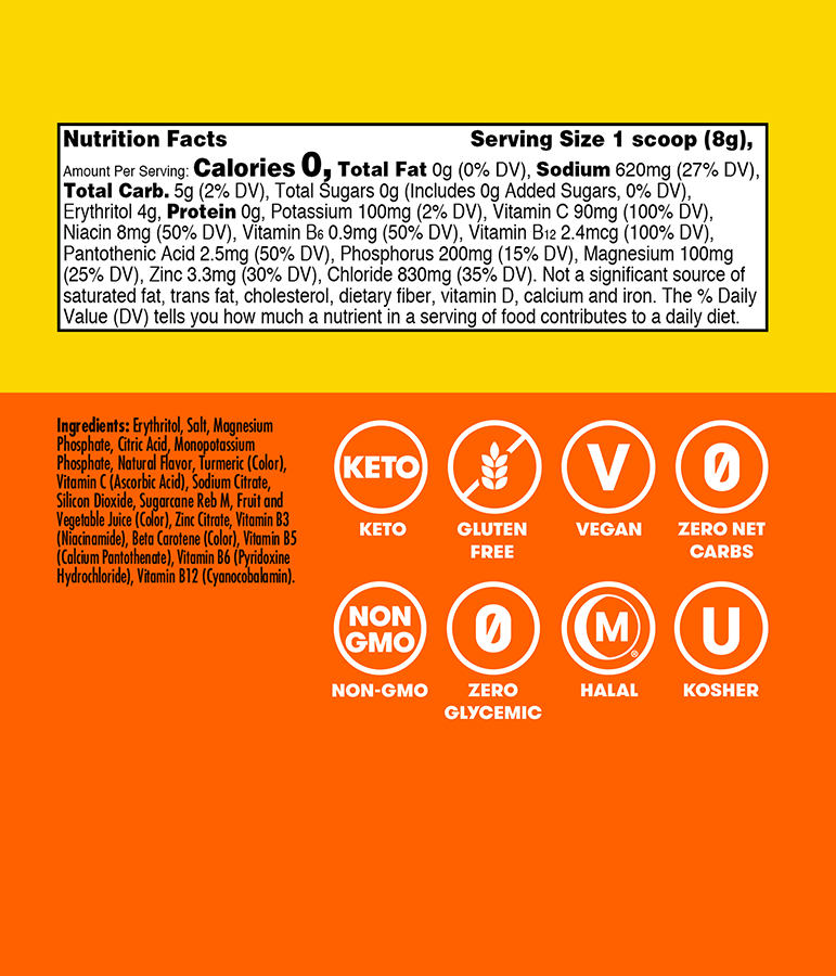 Purecane Electrolyte Drink Mix Canister
