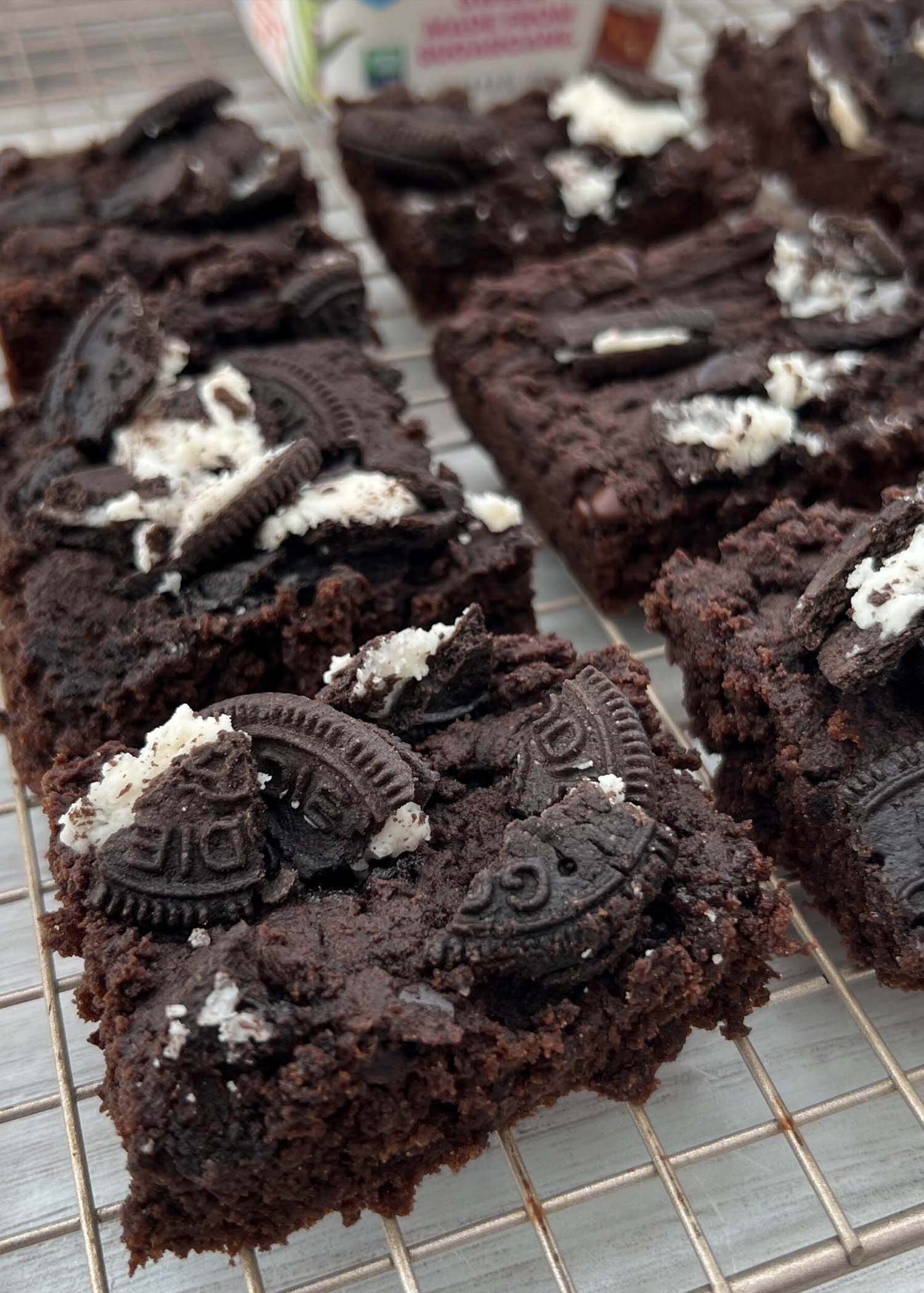 Oreo Brownies Recipe - Reduced Sugar