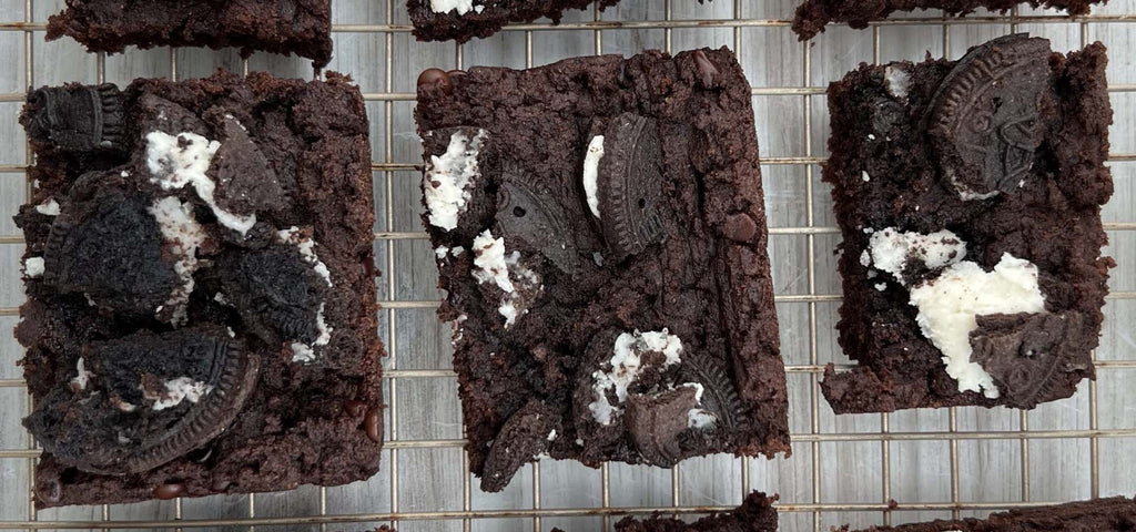Reduced Sugar Recipe for Oreo Brownies