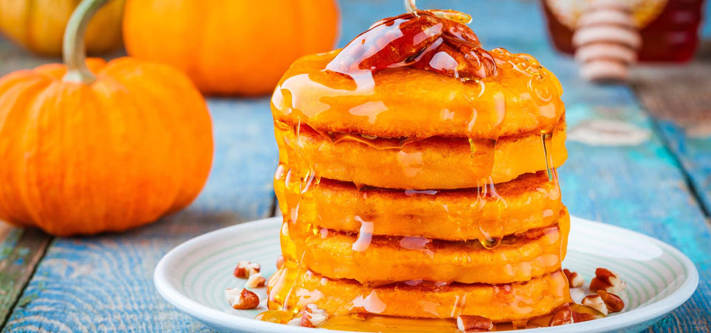 Low Sugar Pumpkin Spice Pancake Recipe
