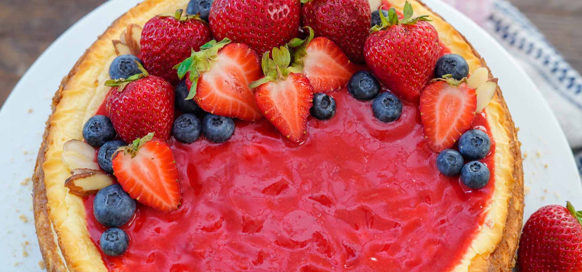 Reduced Sugar Cheesecake