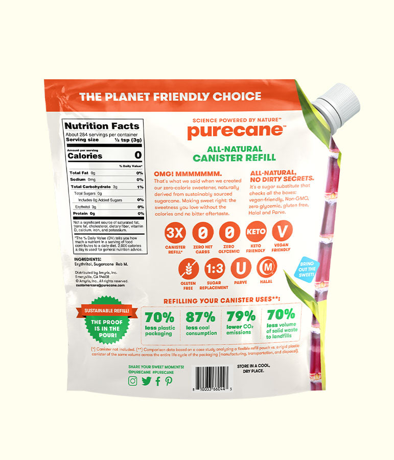 Purecane Spoonable Canister Refill