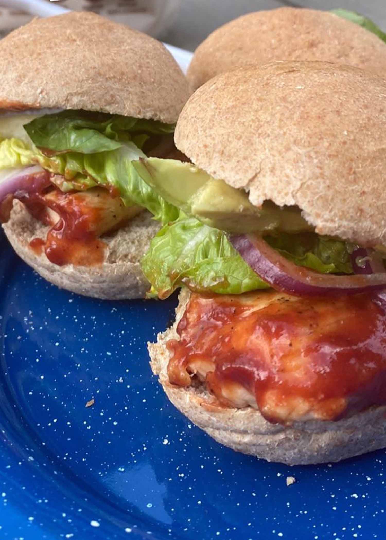 Sugar-Free Sticky BBQ Chicken Sliders Recipe