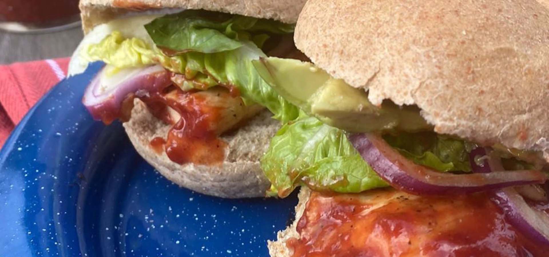 Sticky BBQ Chicken Sliders Recipe - Reduced Sugar