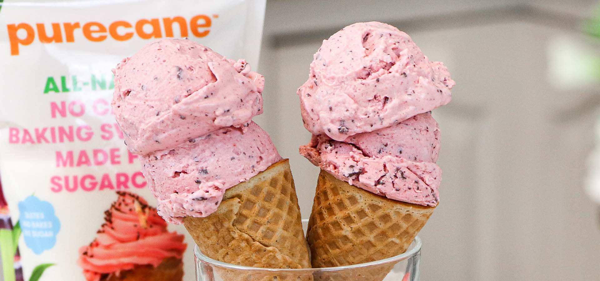 Strawberry Coconut Chocolate Chunk Ice Cream