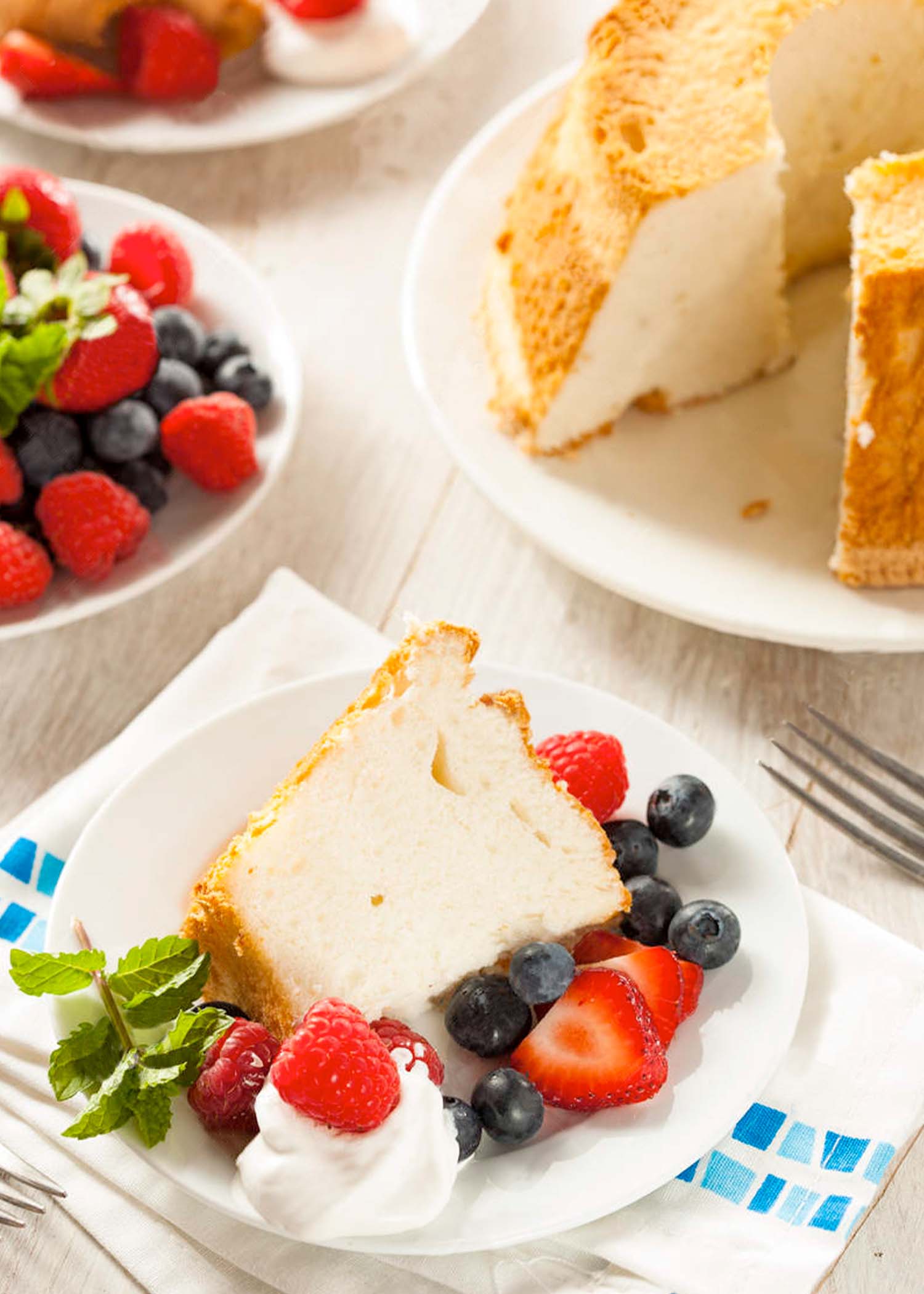 No Sugar Recipe for Angel Food Cake