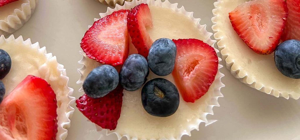 No Sugar Vegan Mini Cheesecake Recipe